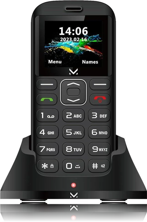 Majestic TLF Sileno 28 SeniorPhone 1.77" DS Black