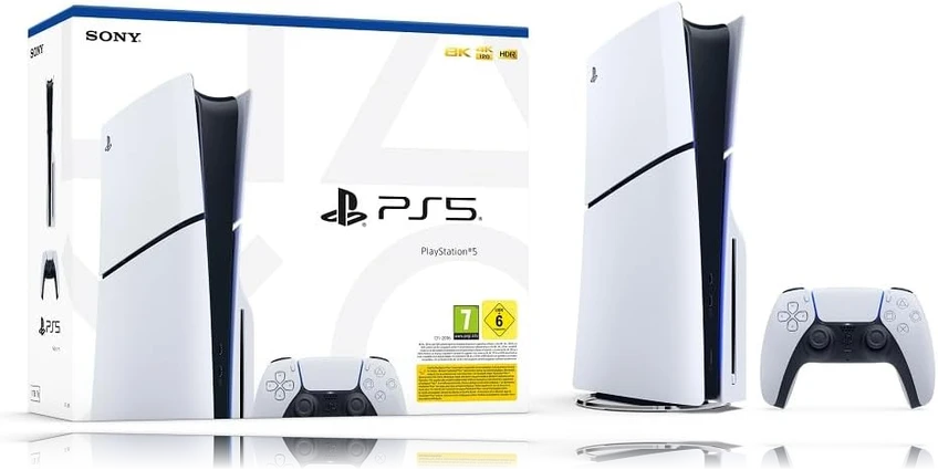 PS5 CONSOLE 825GB STANDARD ED. WHITE SLIM